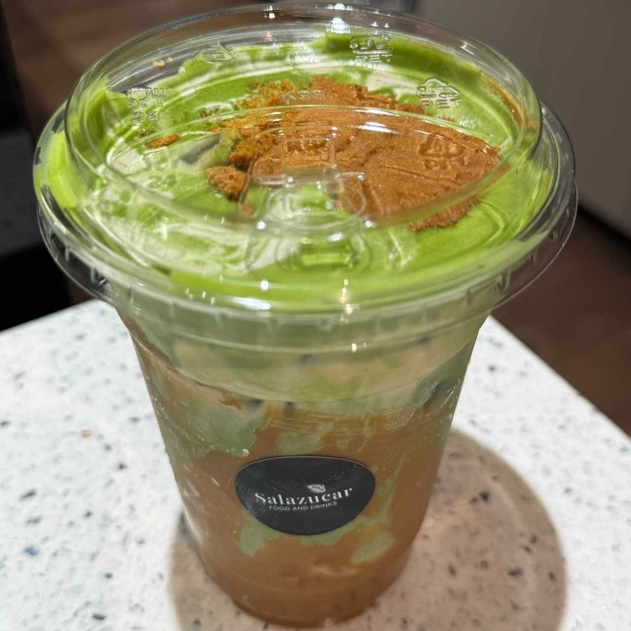Matcha lotus