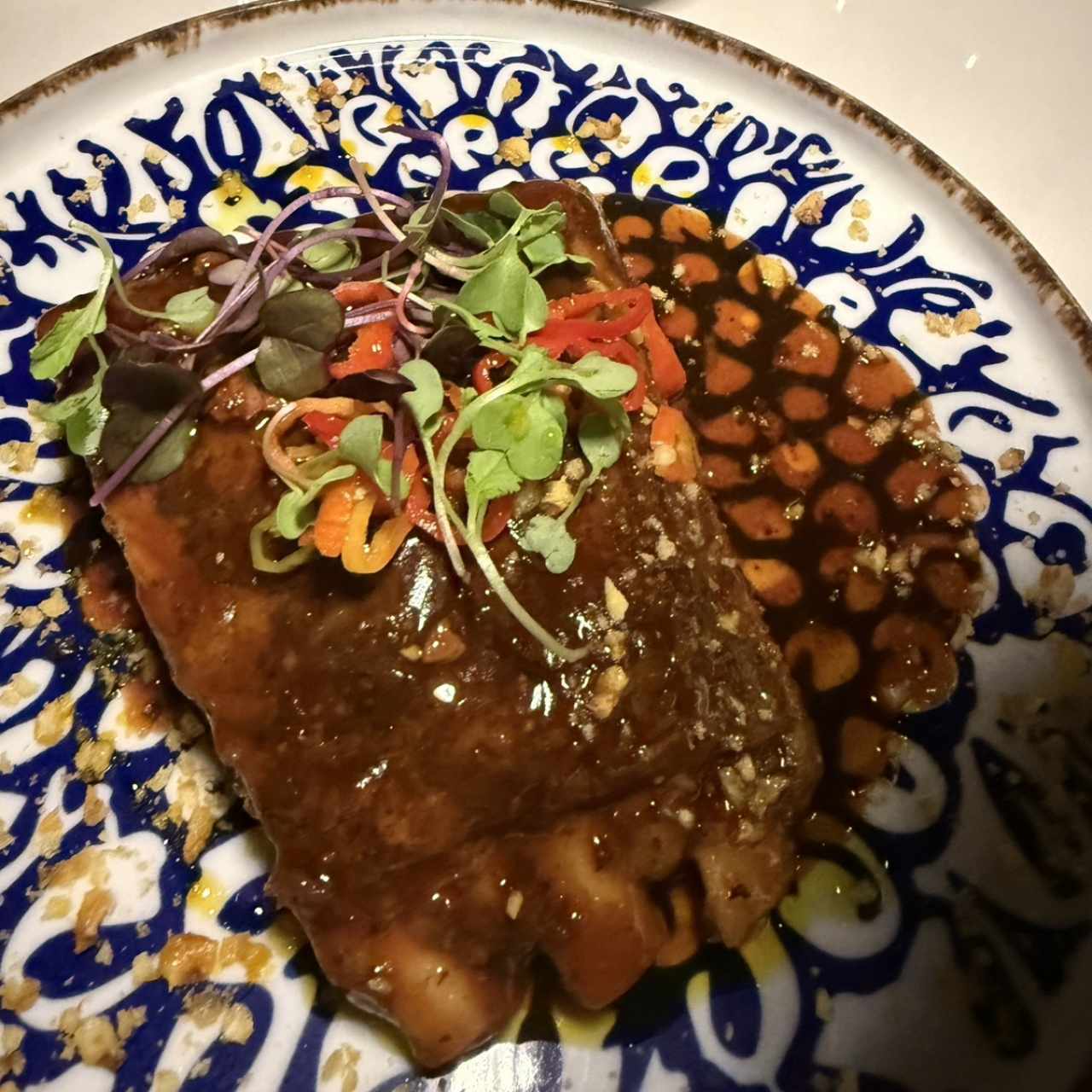 SHORT RIB CON SHIITAKE Y TRUFA