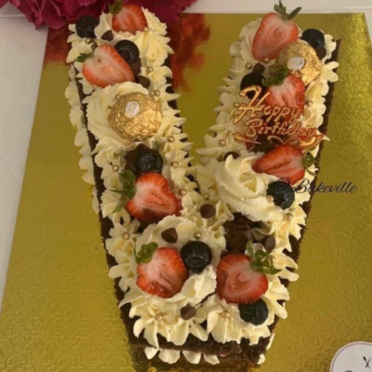 Letter & Number Cakes
