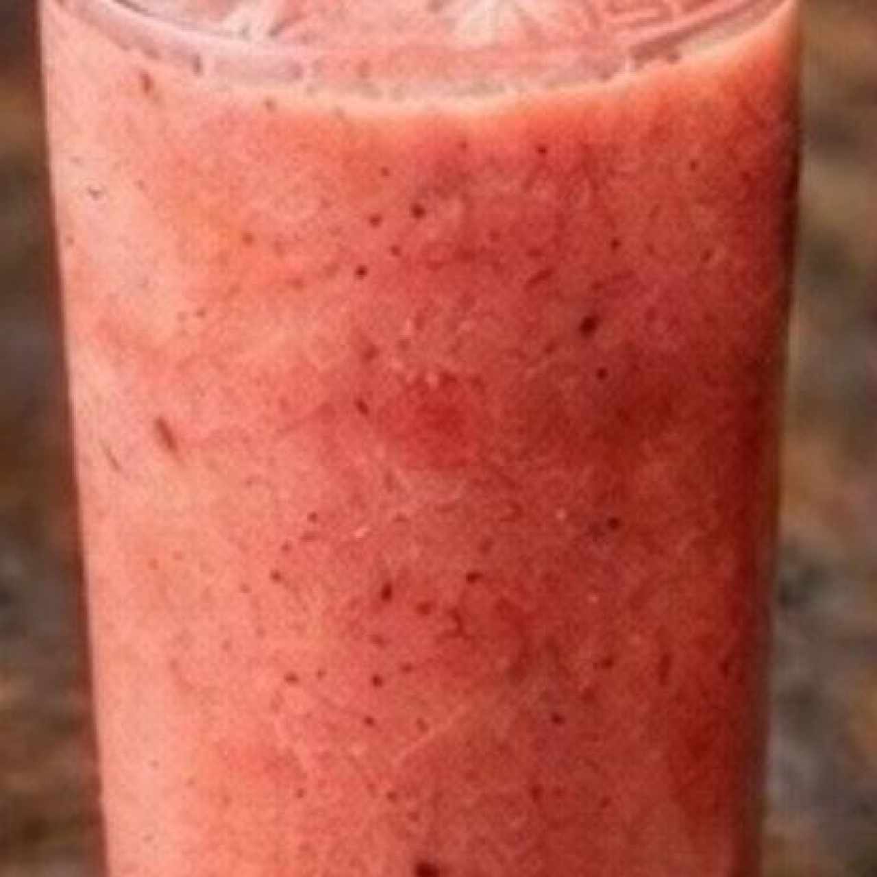 Licuado de Fresa con Limón