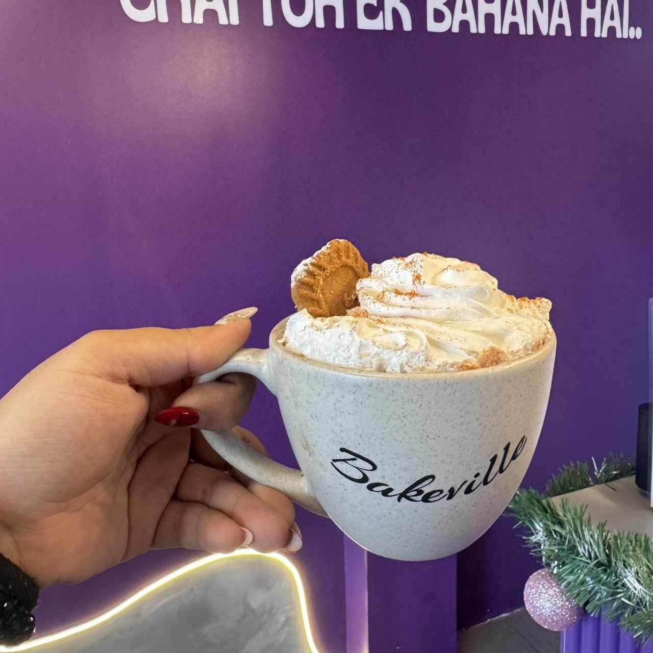 Biscoff Hot Chocolate