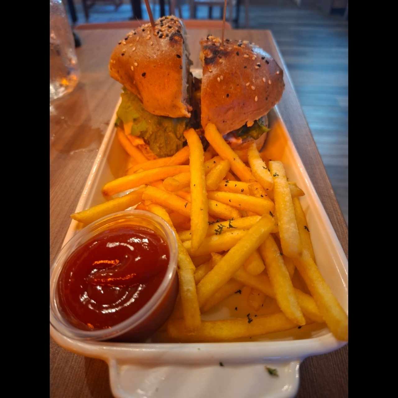hamburguesa la santa
