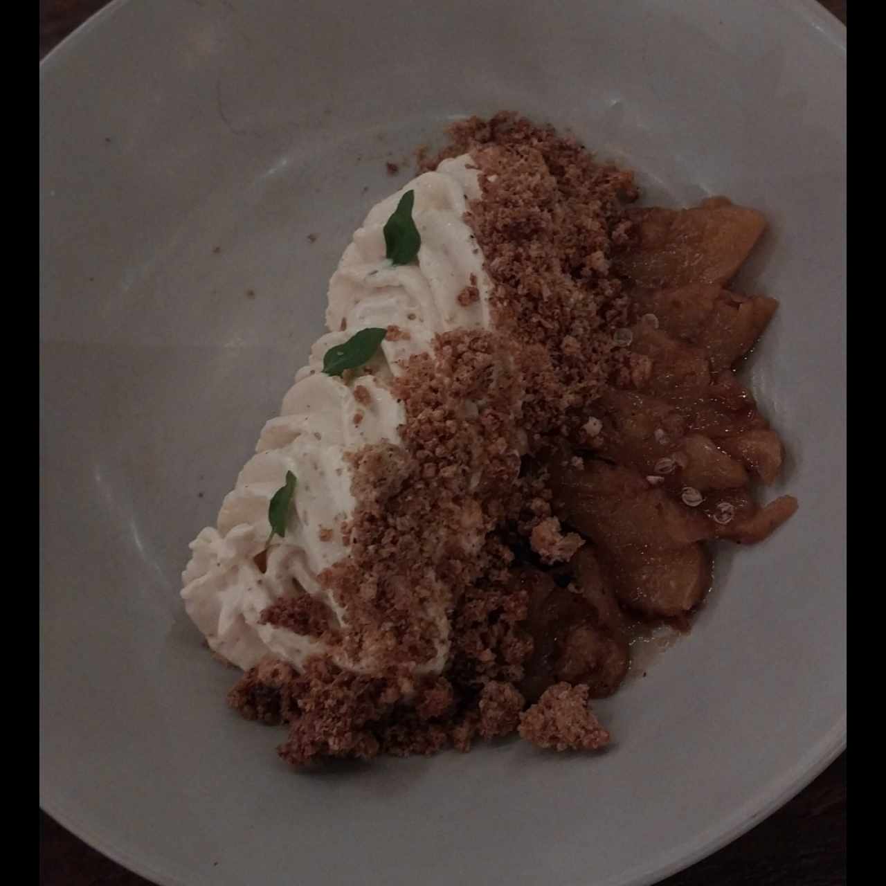 Piña asada