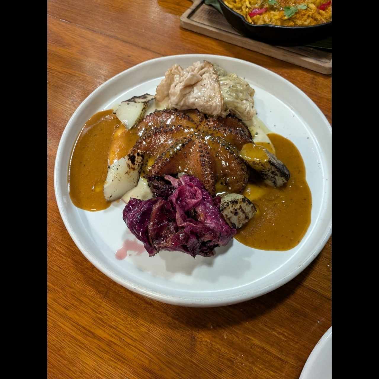 Pulpo al carbón estilo OCTO