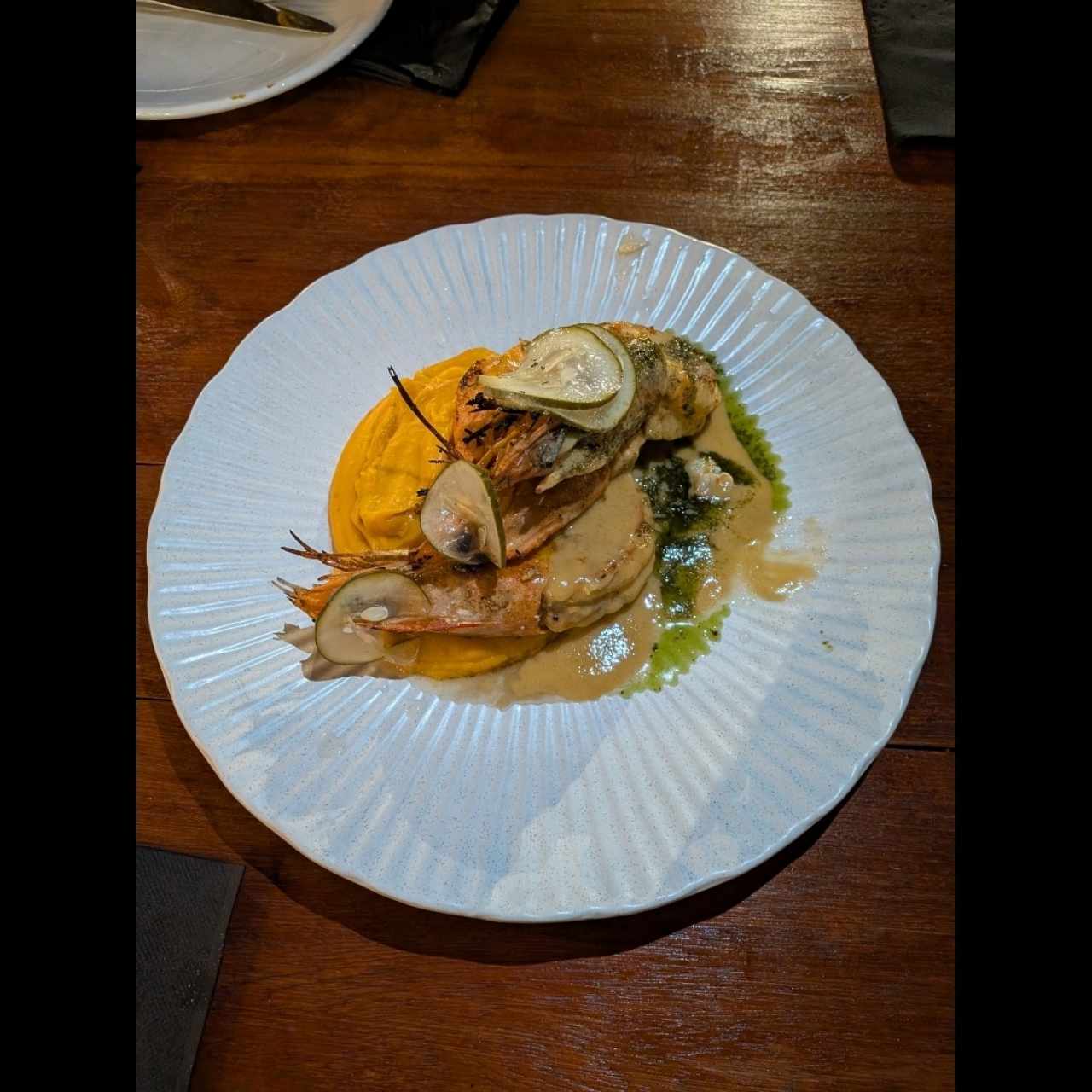 Langostinos al ajillo