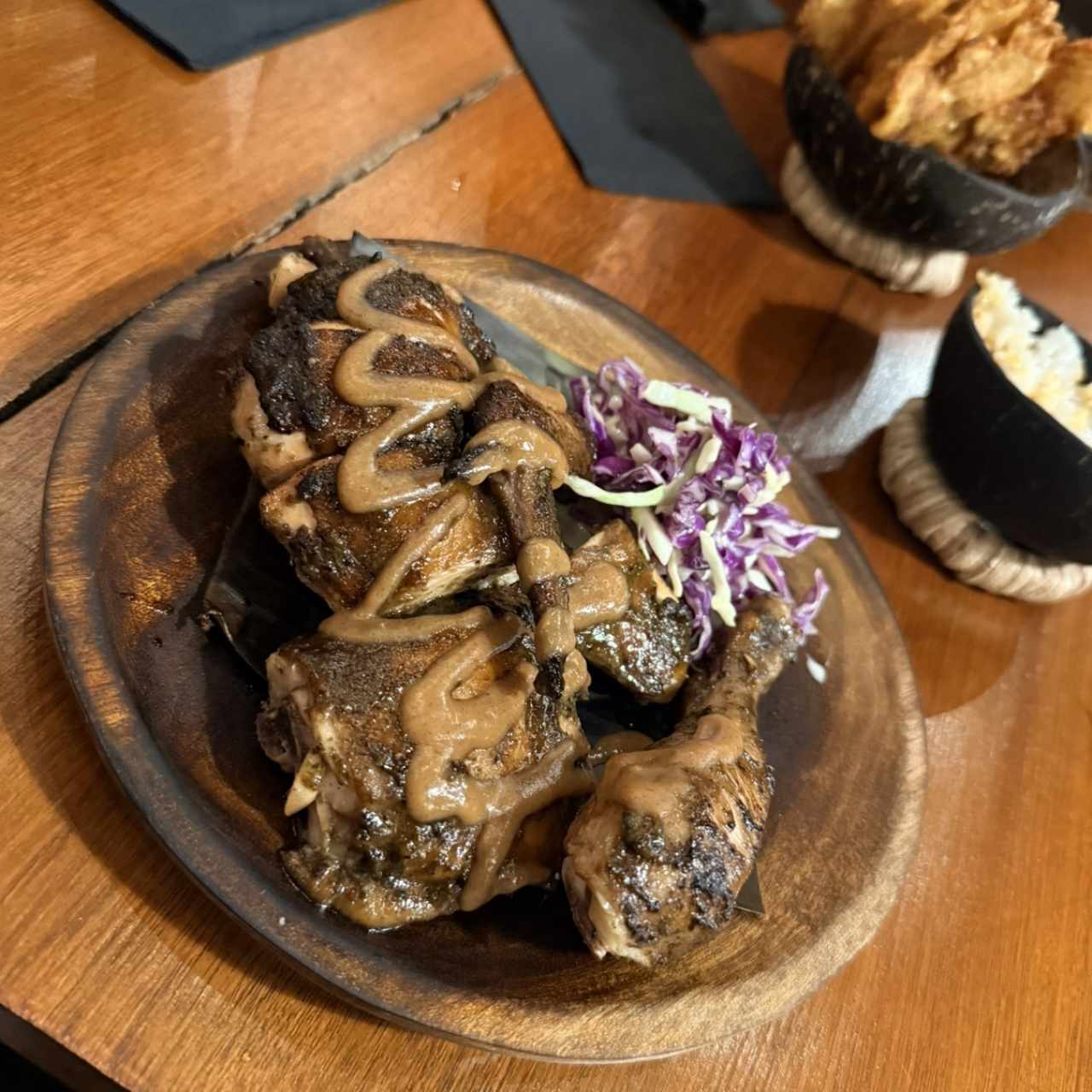 Jerk chicken ahumado 