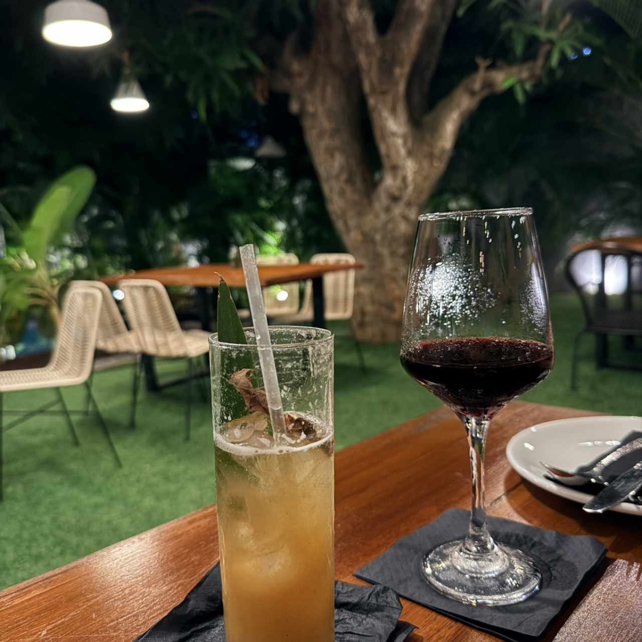 Cocktail de piña muy rico 