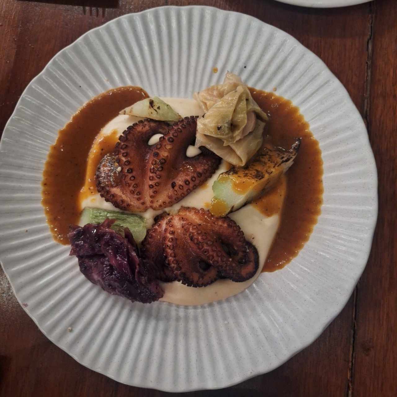 Pulpo a la Braza