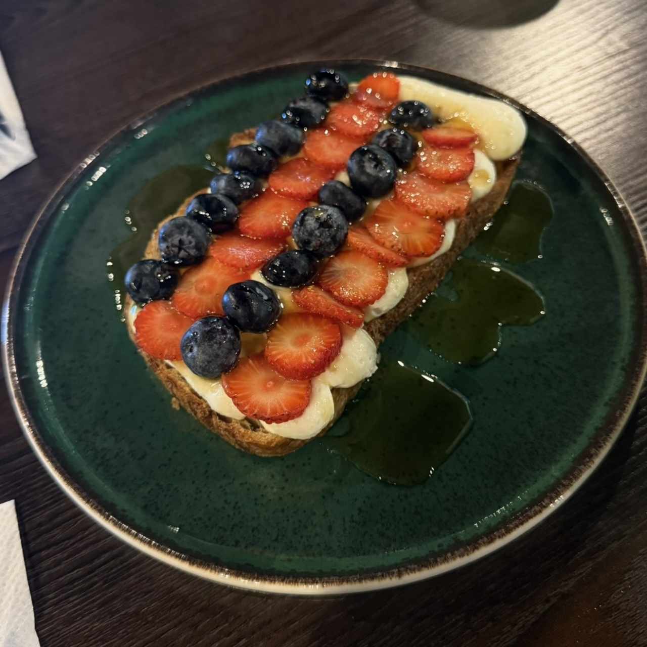 Ricotta sweet toast
