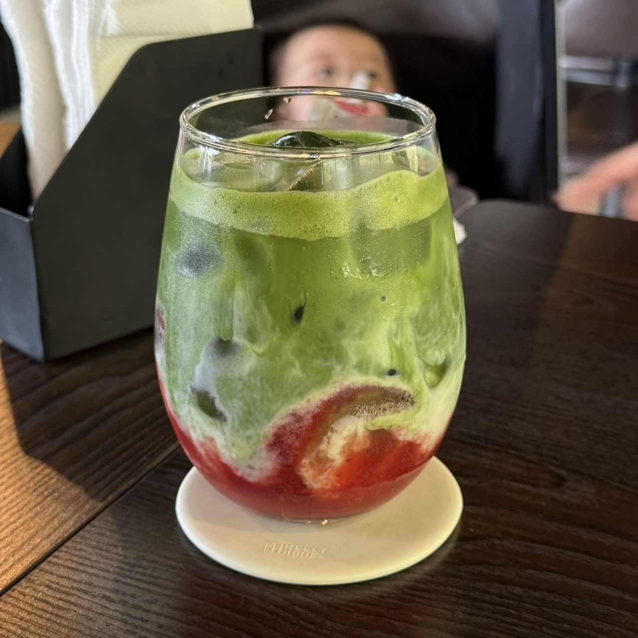 Strawberry matcha
