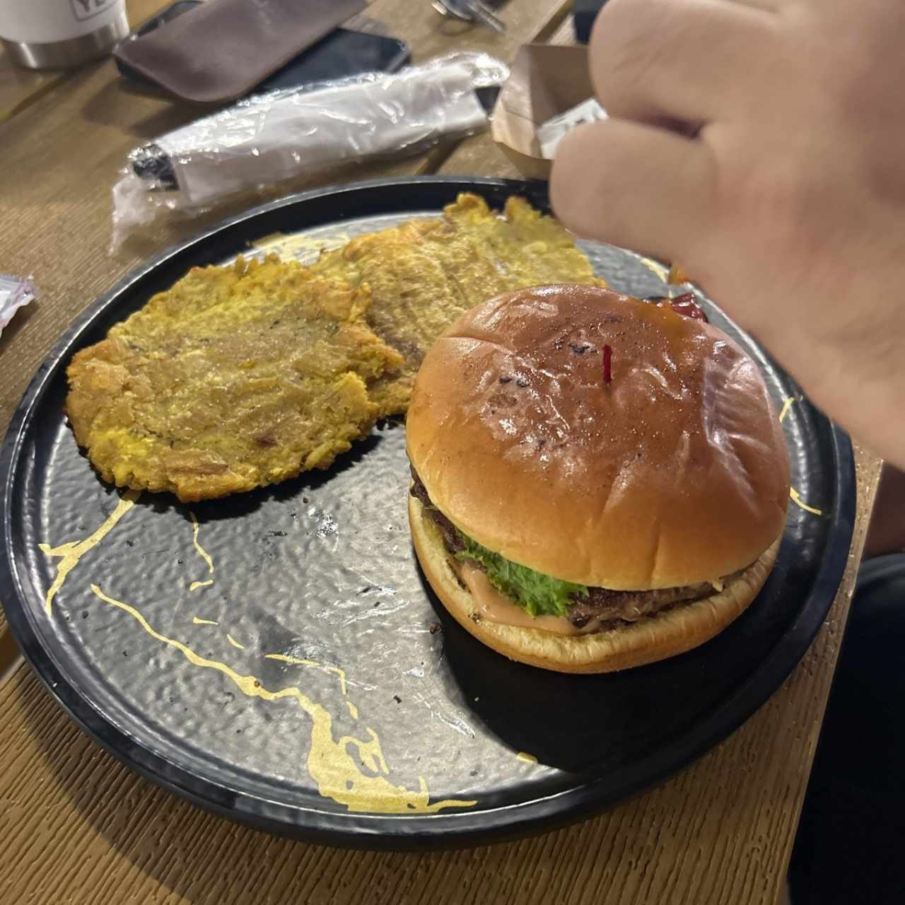 Hamburguesa  clasica 