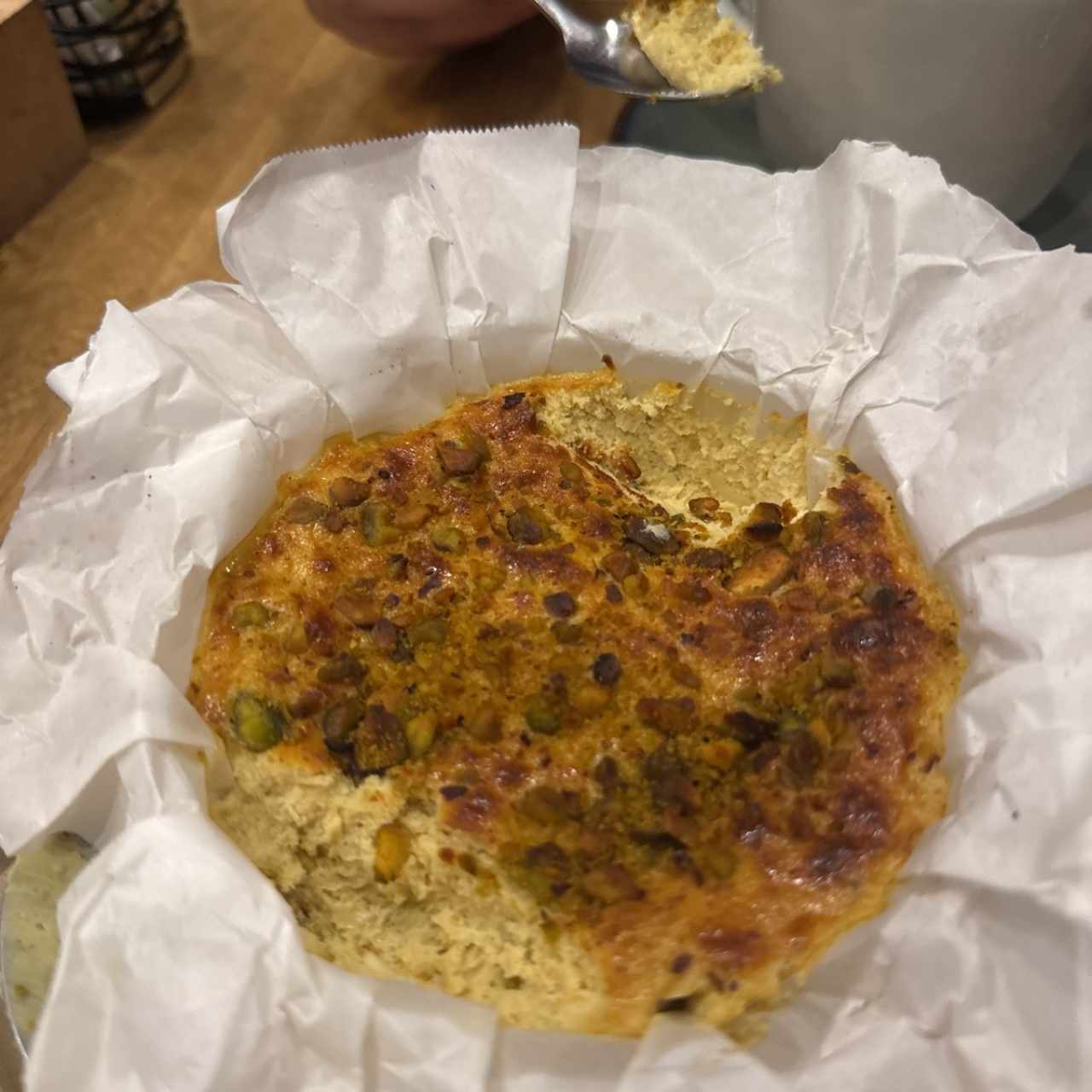 Tarta de pistayo 