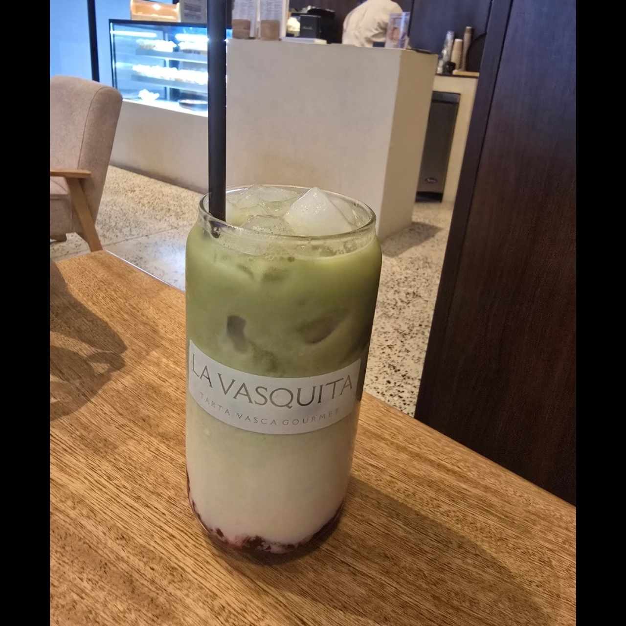 Iced Berry Matcha