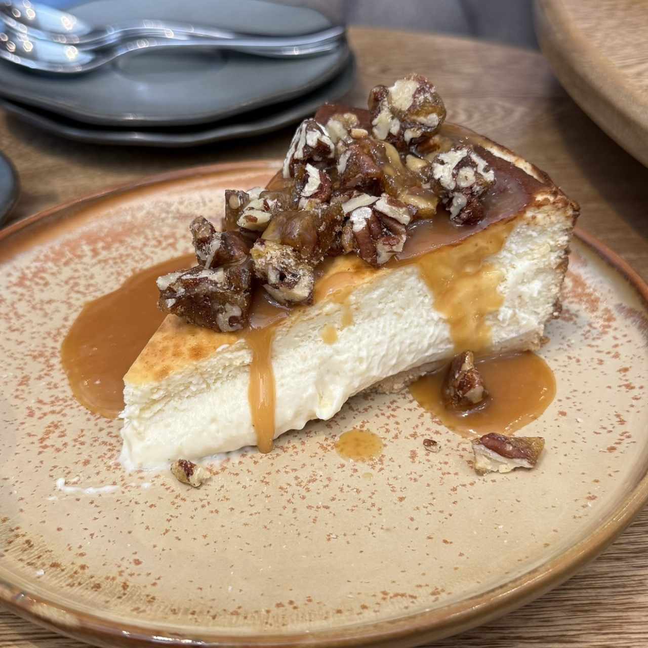 Tarta vasca con Salted Caramel