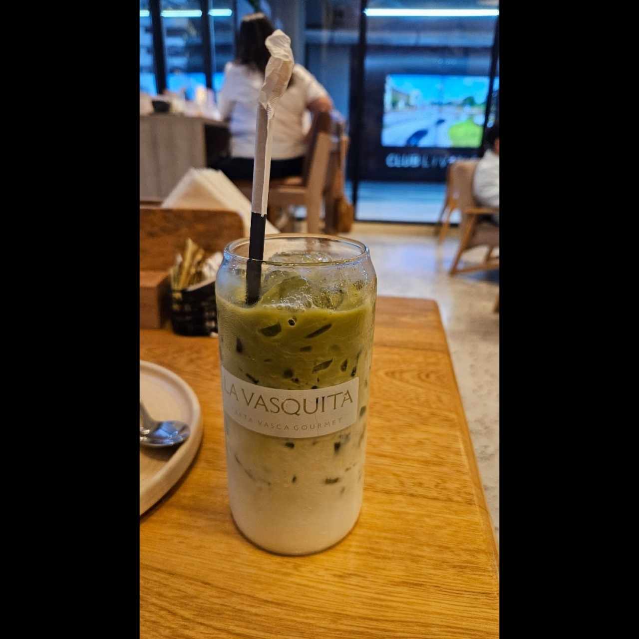 matcha cold drink