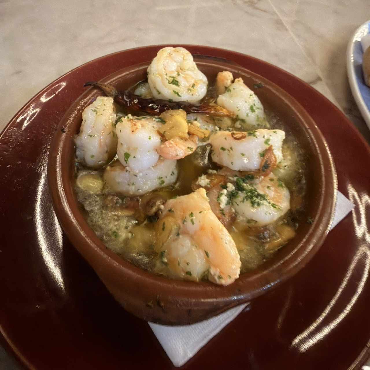 Gambas al ajillo
