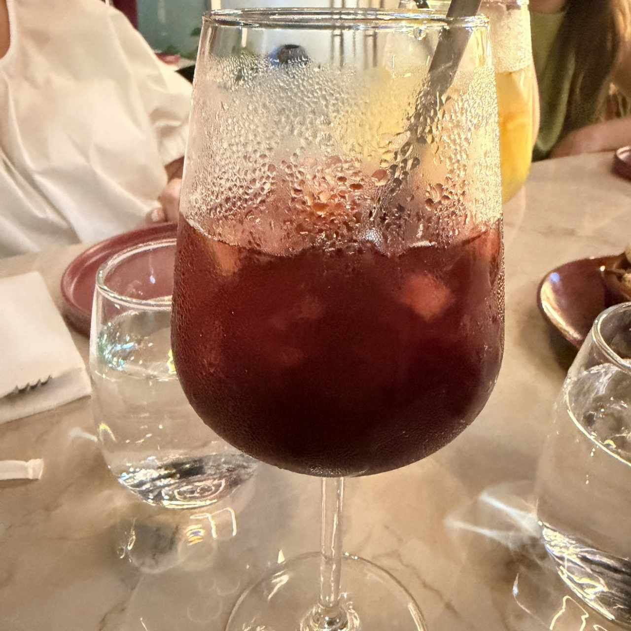 Sangría vino tinto