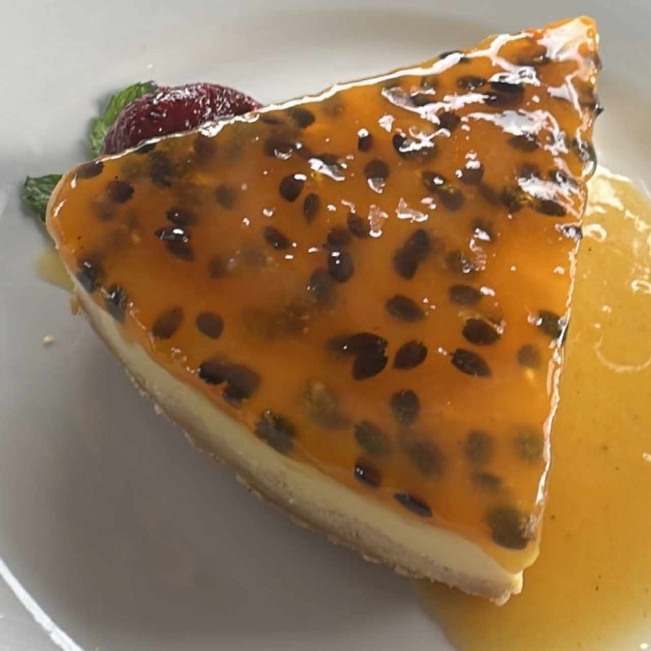 cheesecake de maracuya