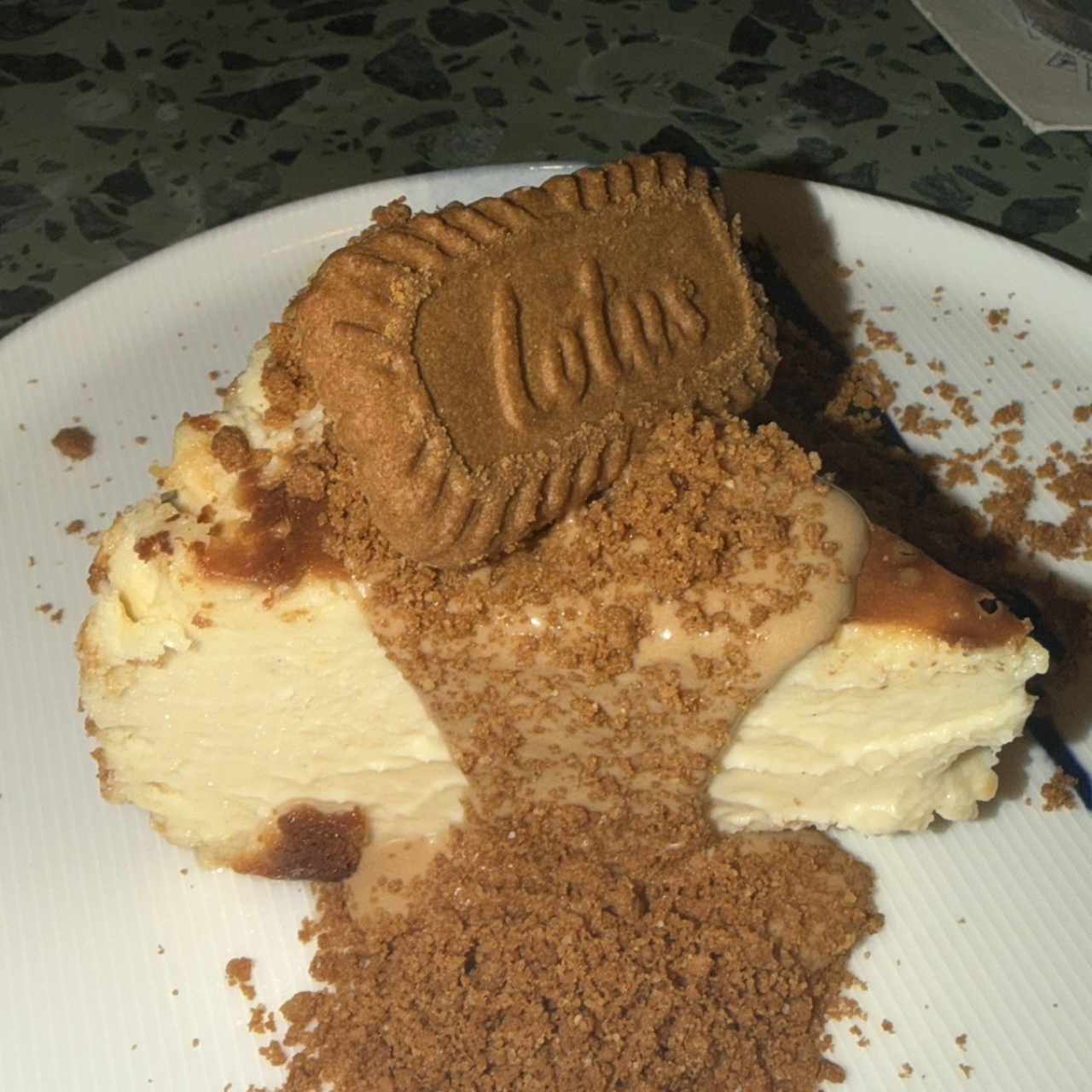 Tarta Vasca de Lotus