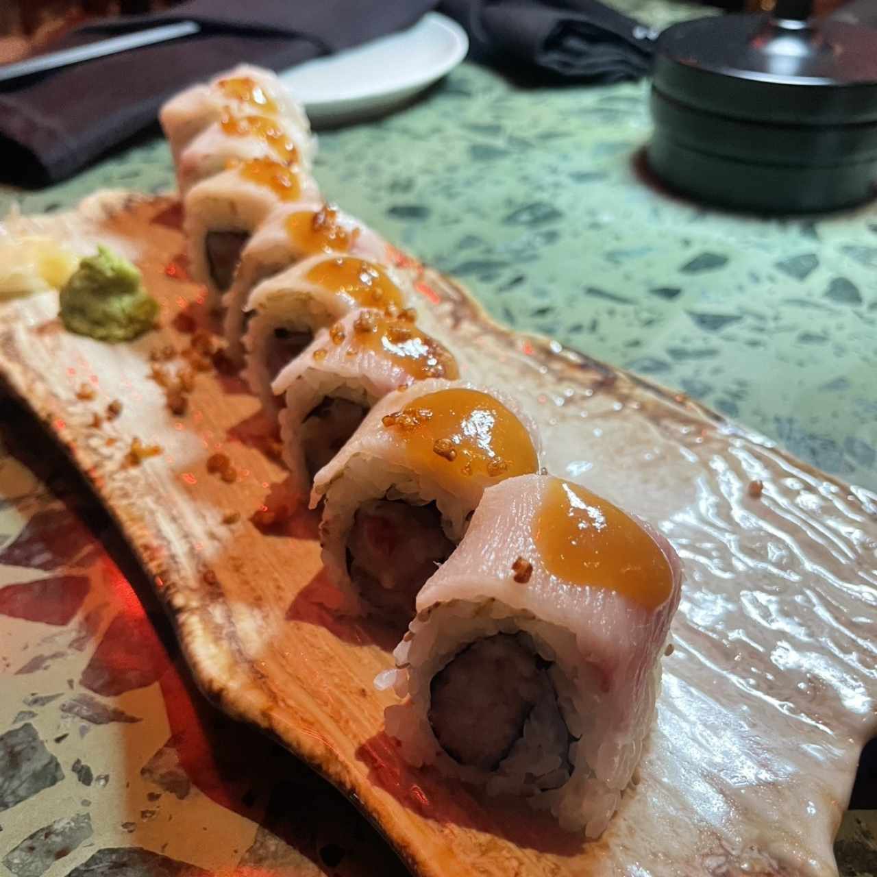 Uramaki Spicy Miso Dulce