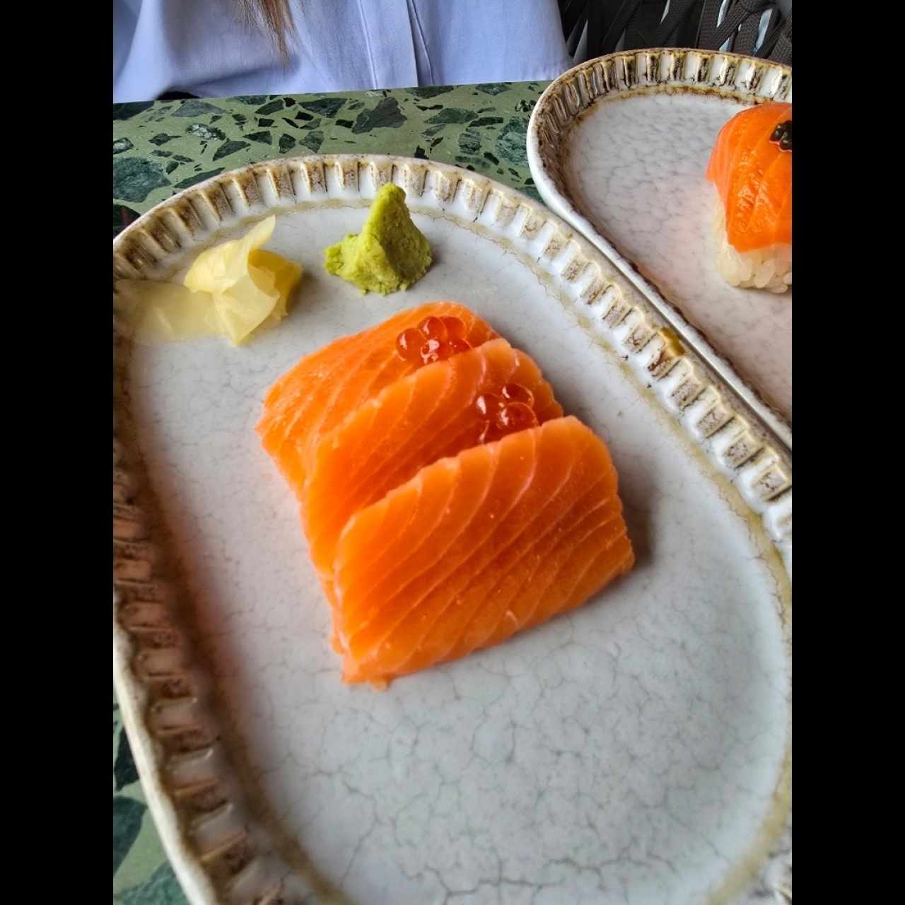 sashimi de Salmón 