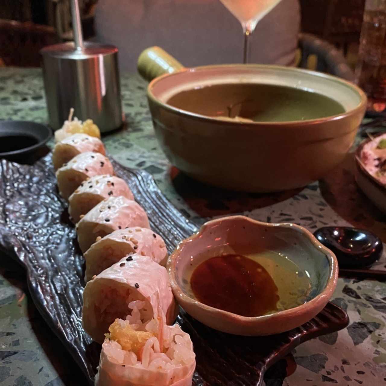 Sushi crab roll 