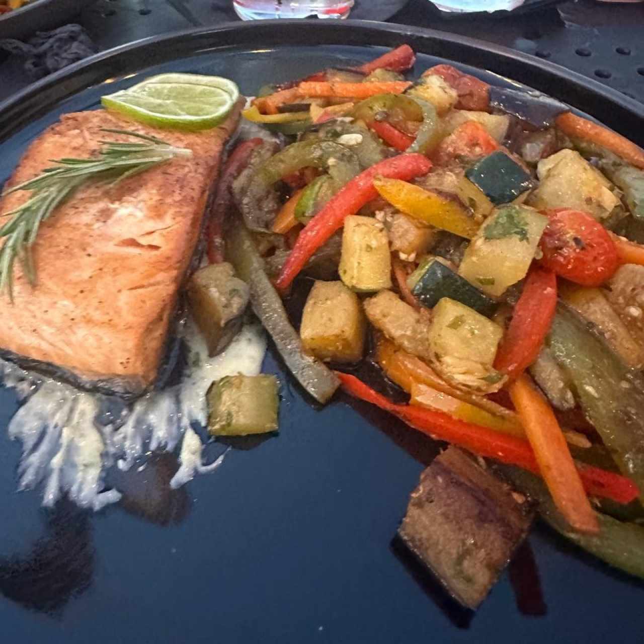 Salmón a la Plancha