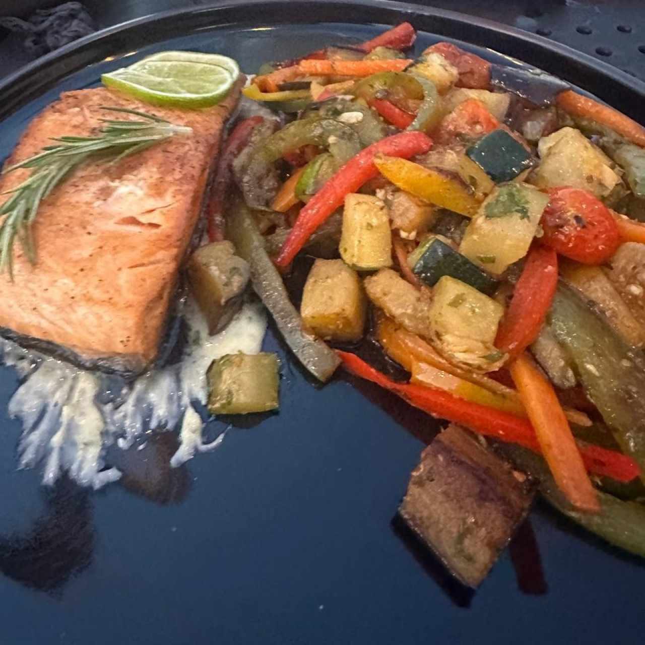 Salmón a la Plancha