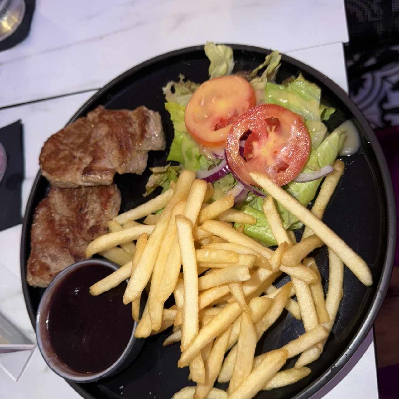 Reveye en salsa de vino