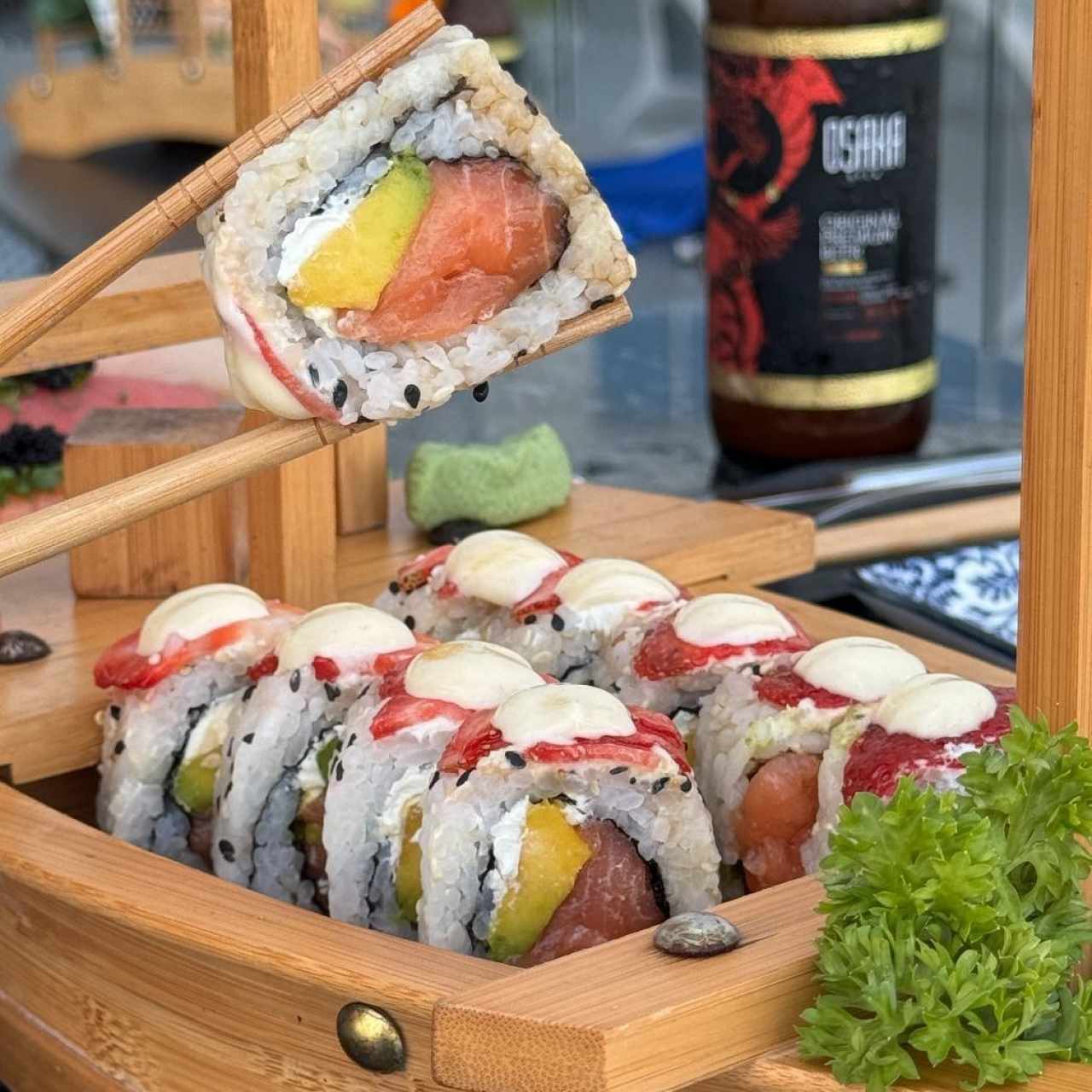 Strawberries Roll