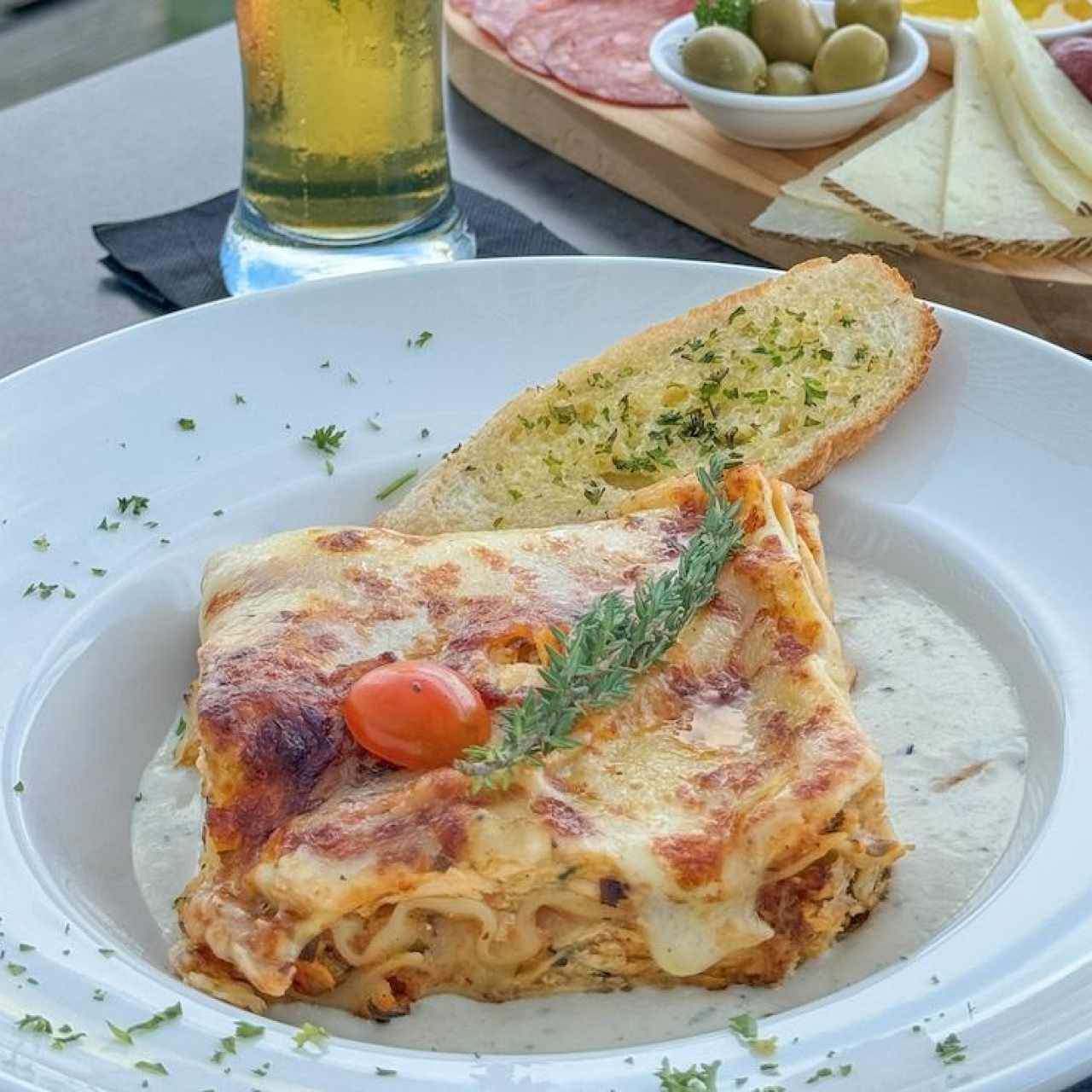 Lasaña de Pollo