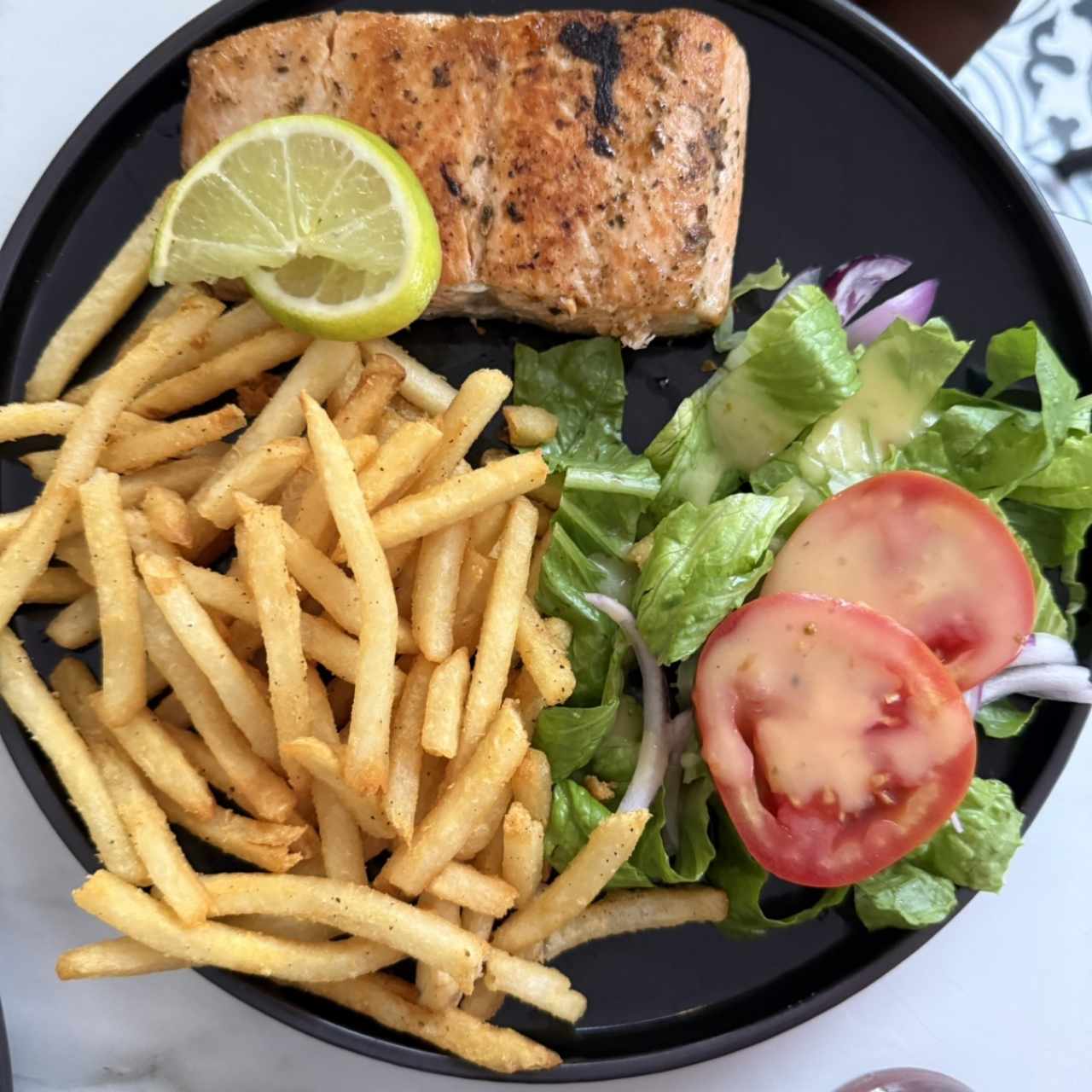 Salmón a la Plancha