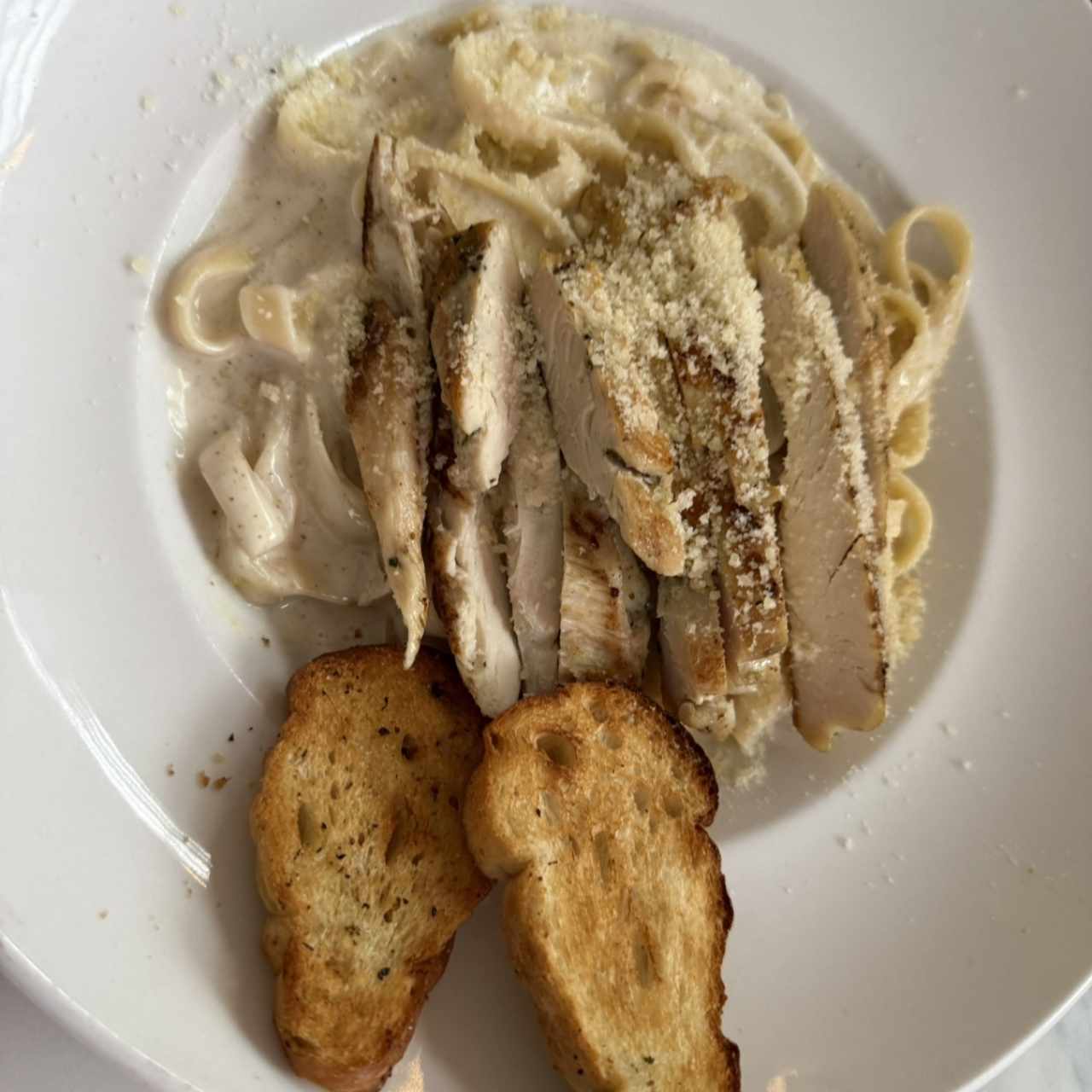 Fettuccine en Salsa Alfredo