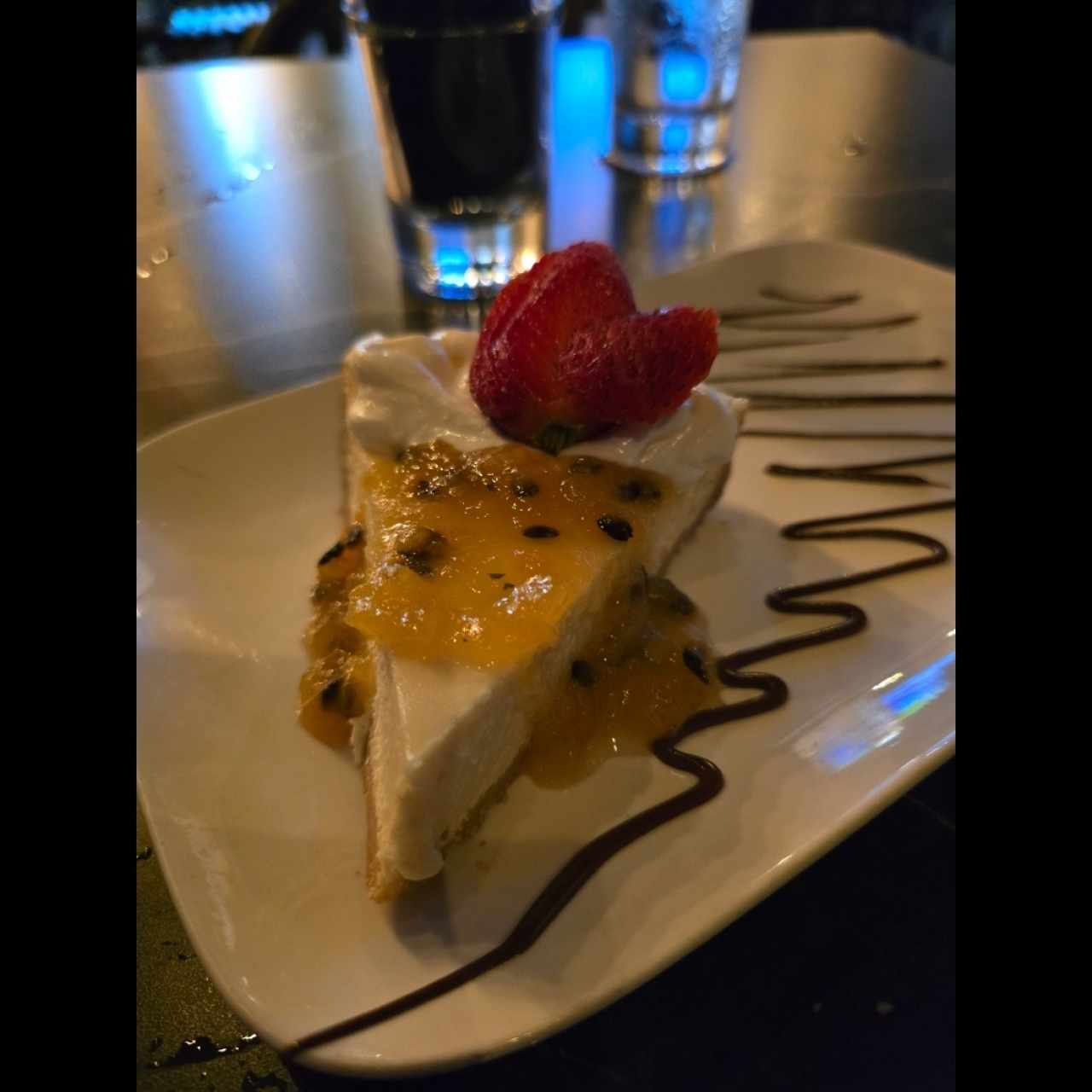 Postres - Cheesecake de Maracuyá