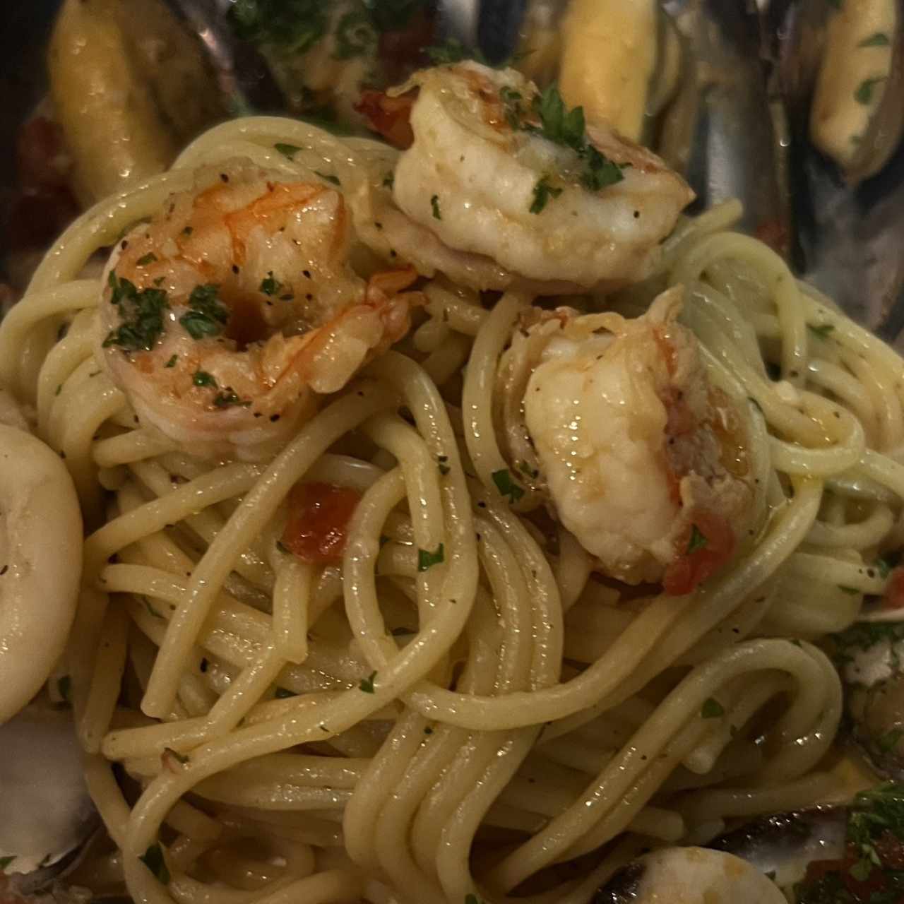 Spaguetti frutti de mare