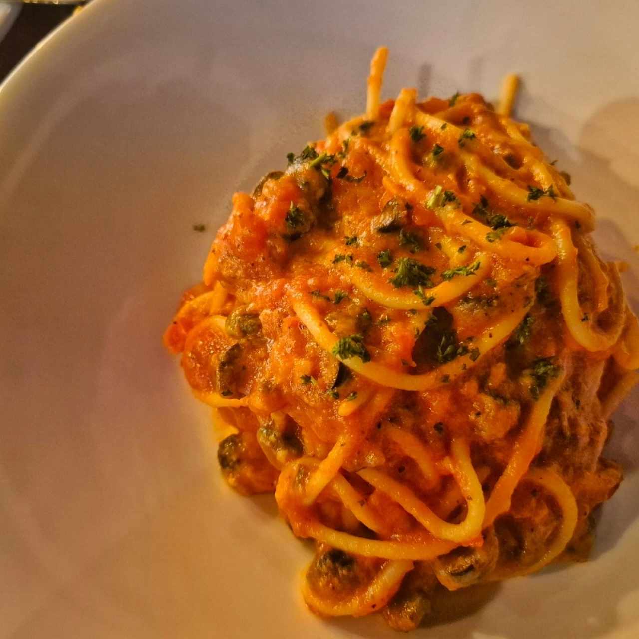 pasta con vegetales
