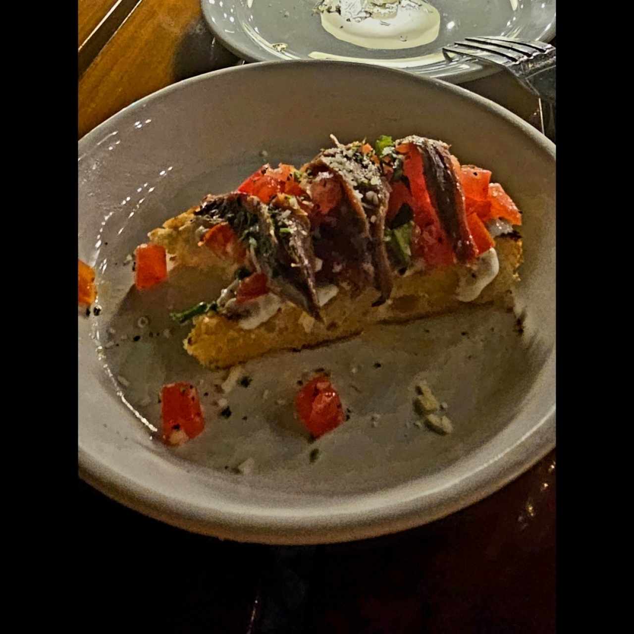 Bruschetta de sardinas 