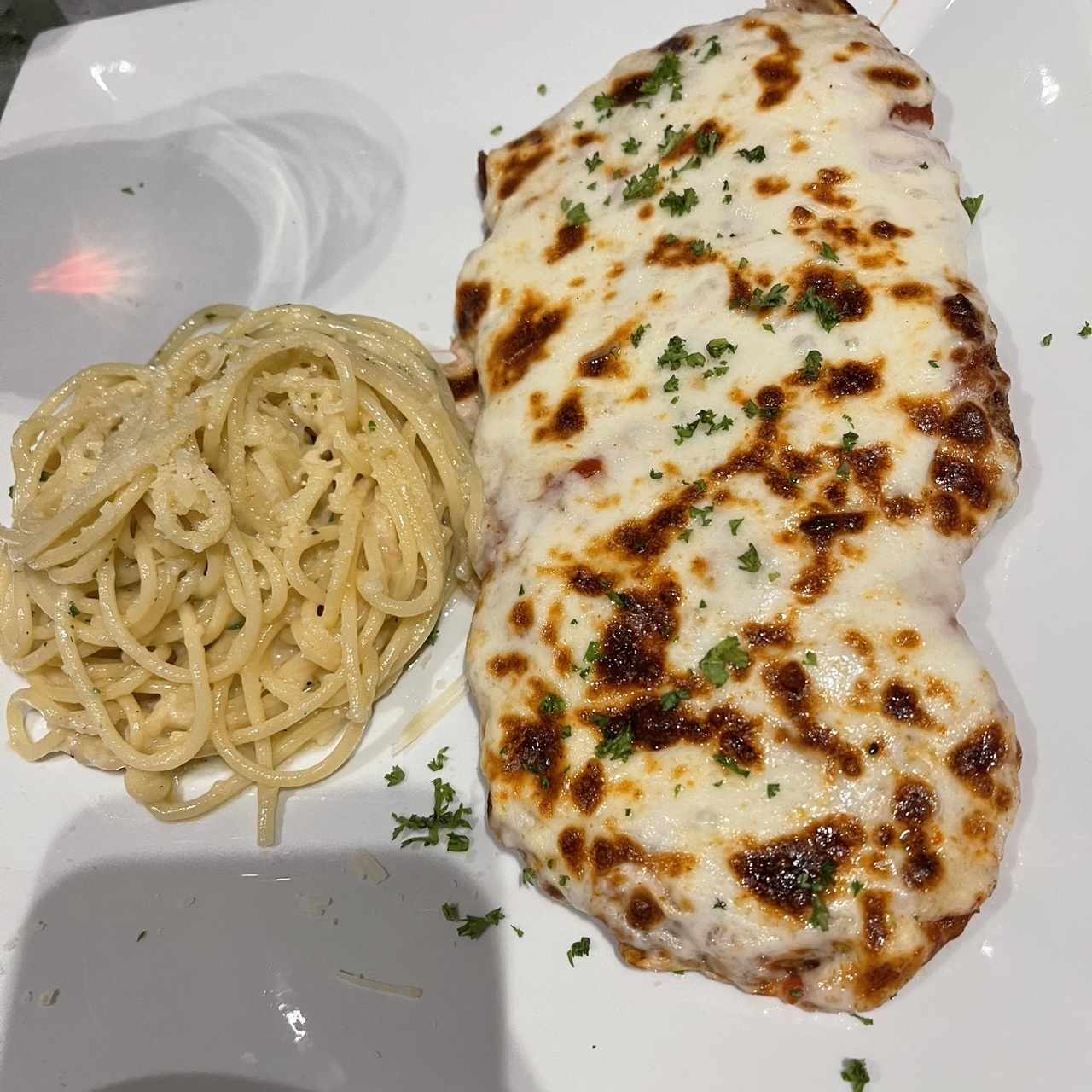 Pollo Parmeggiana