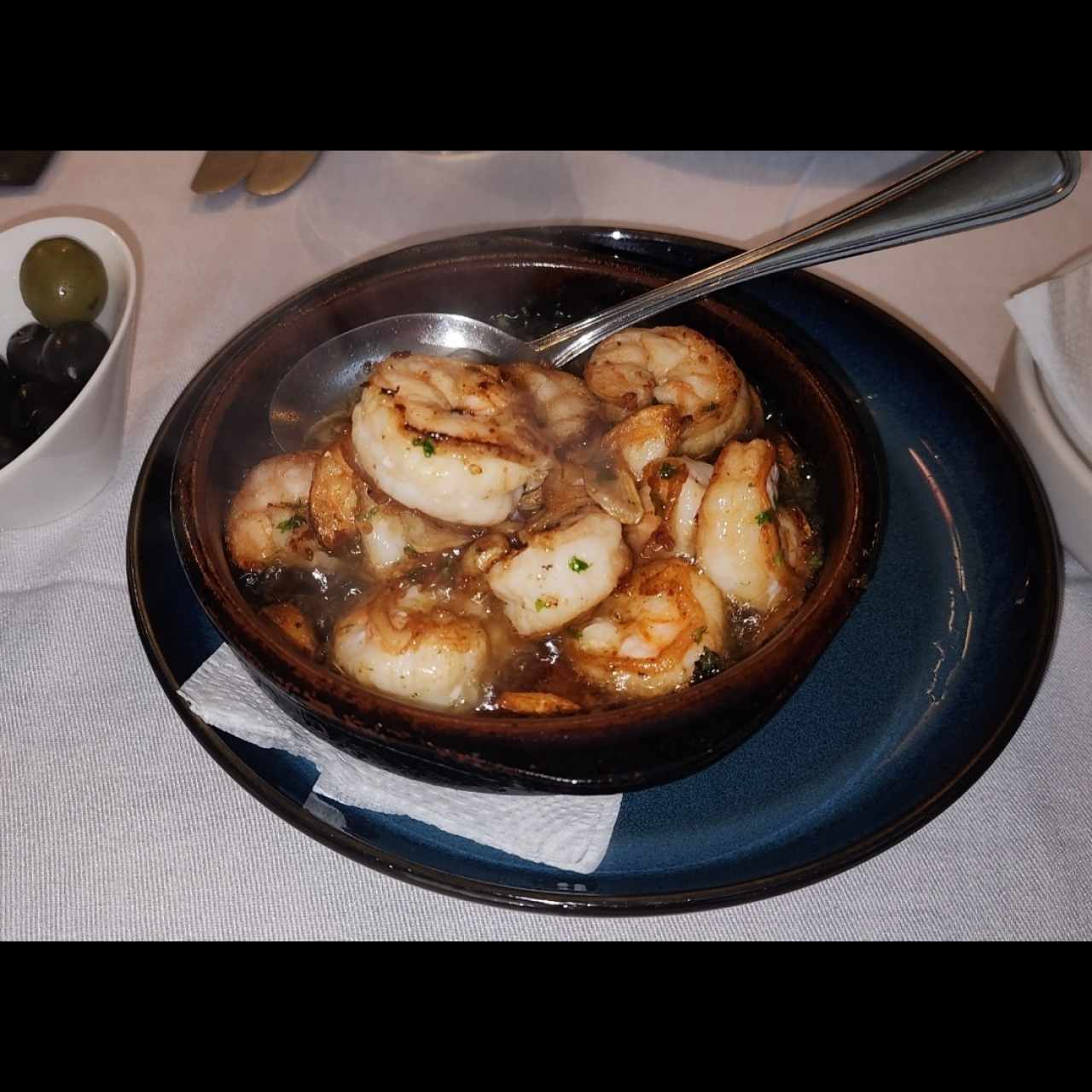 camarones al ajillo