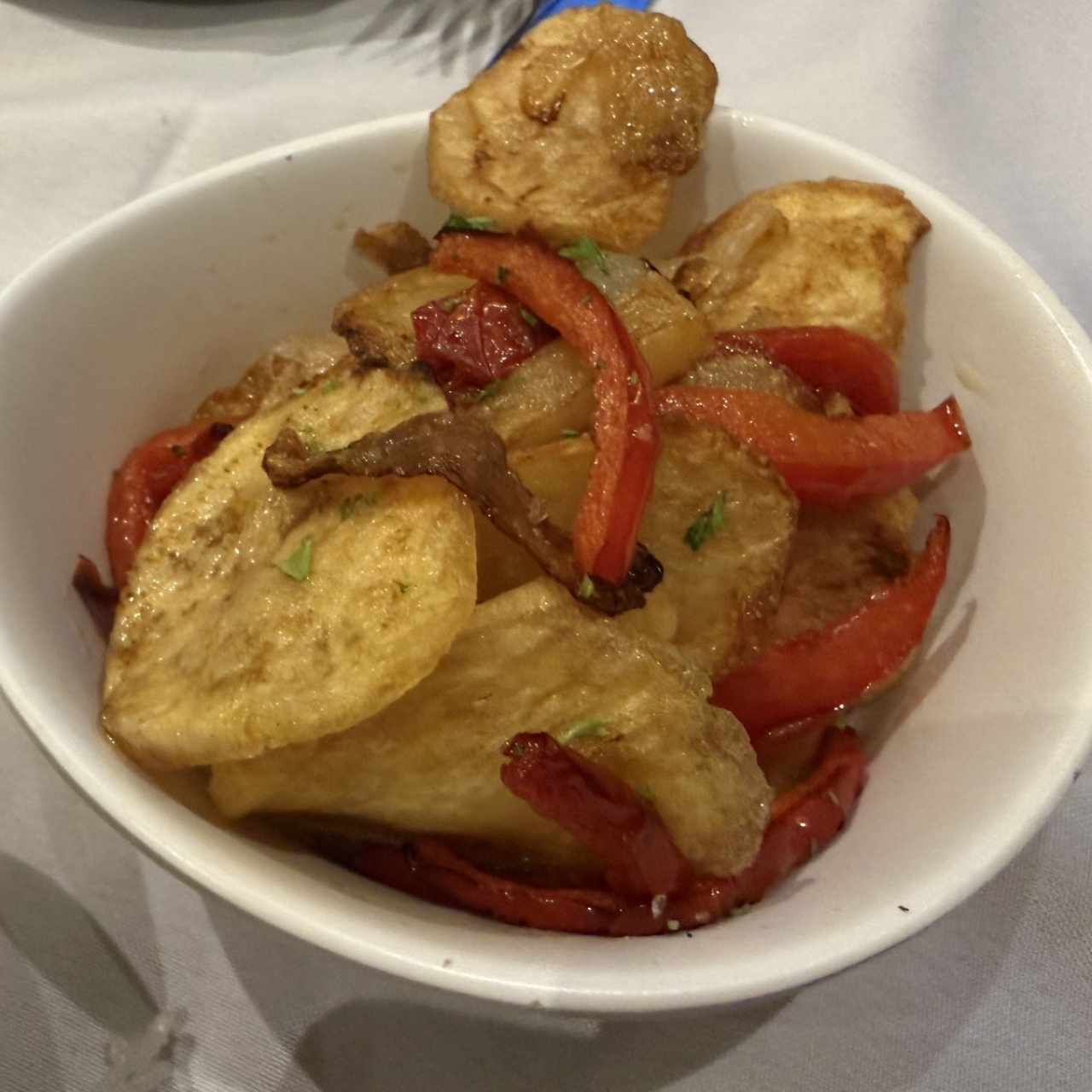 Papas con pimenton 