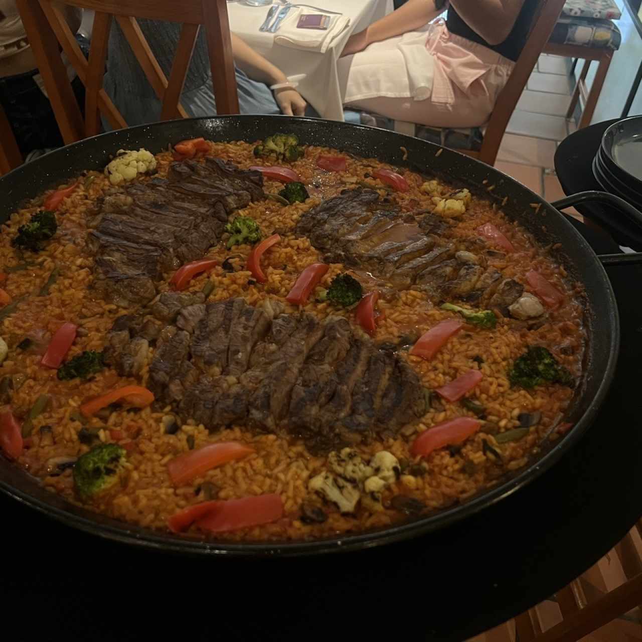 Paella de Carne 