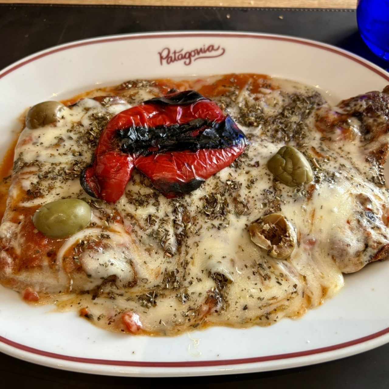 Matambrito de cerdo a la pizza