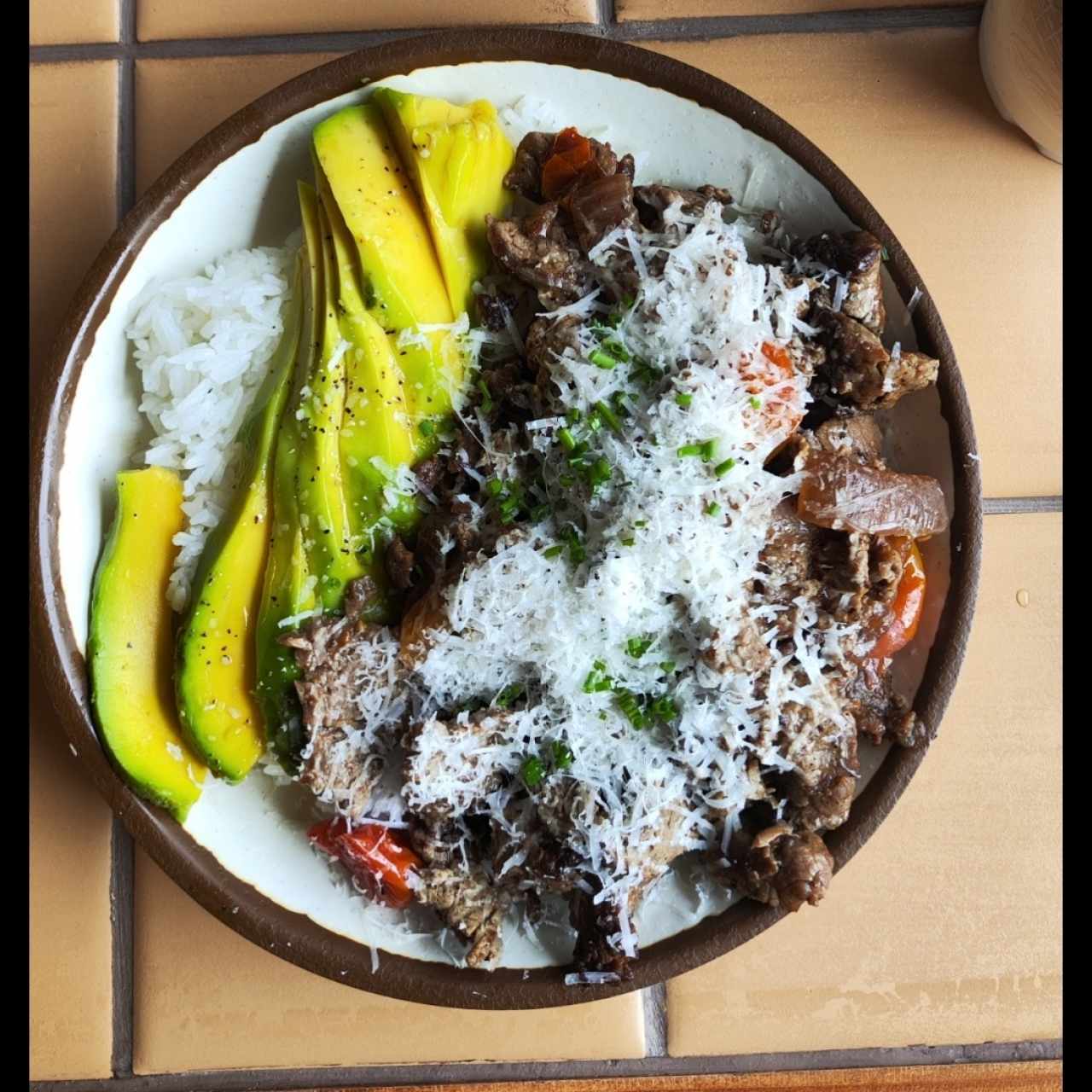 Bowl de filete al limón 