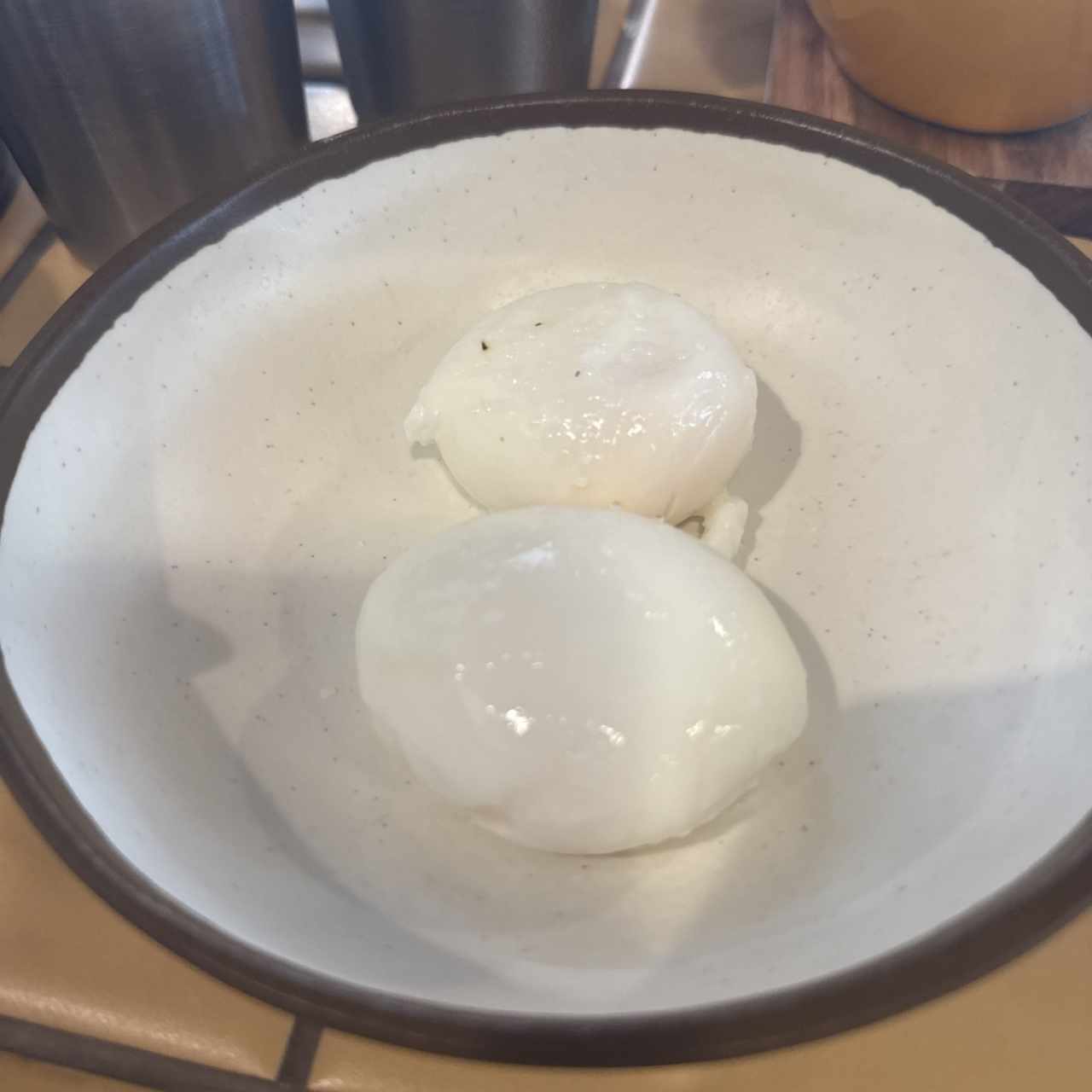 Huevos pochados