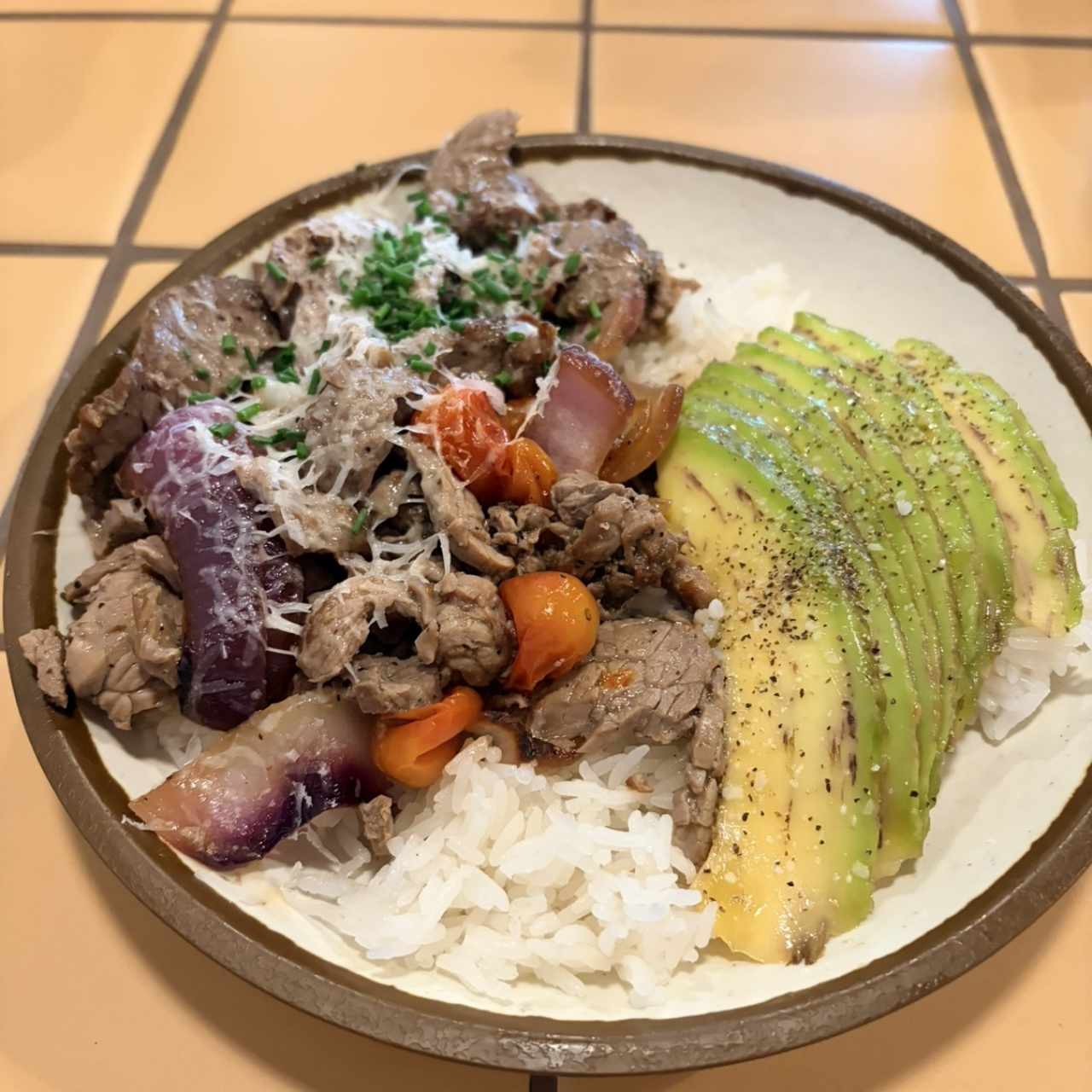 Bowl de filete al limon 