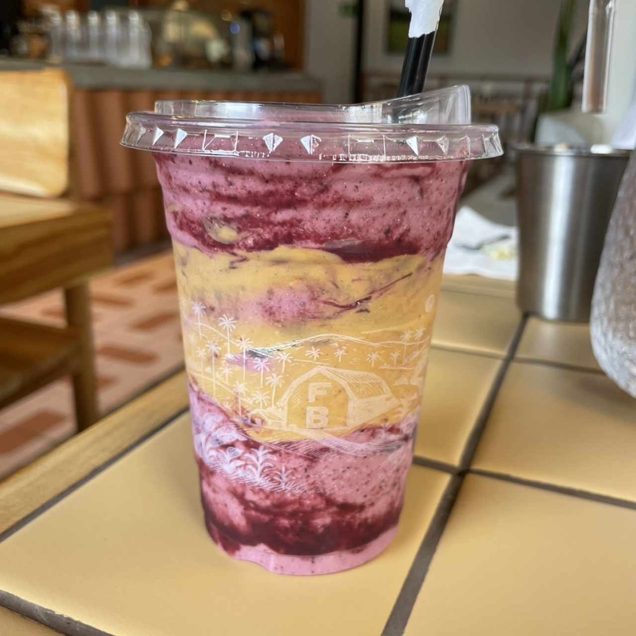 PB Berry Smoothie