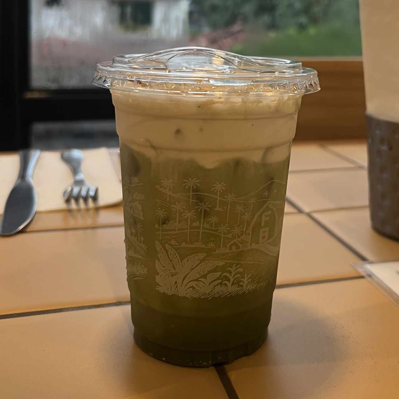 Matcha de coco 