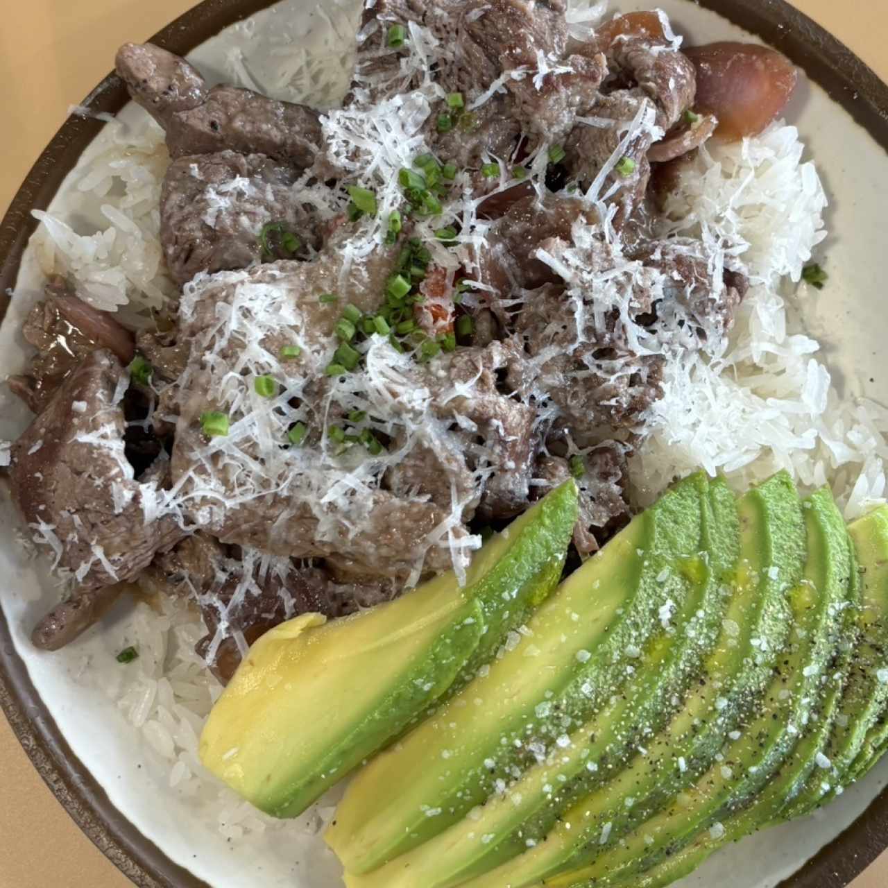 Bowl de filete al limón
