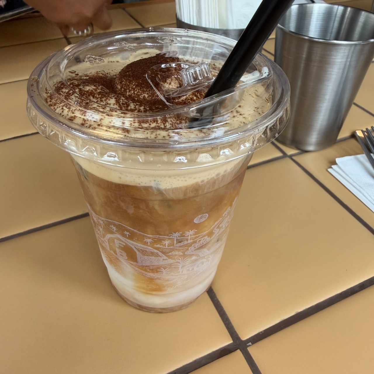 Salted caramel latte 