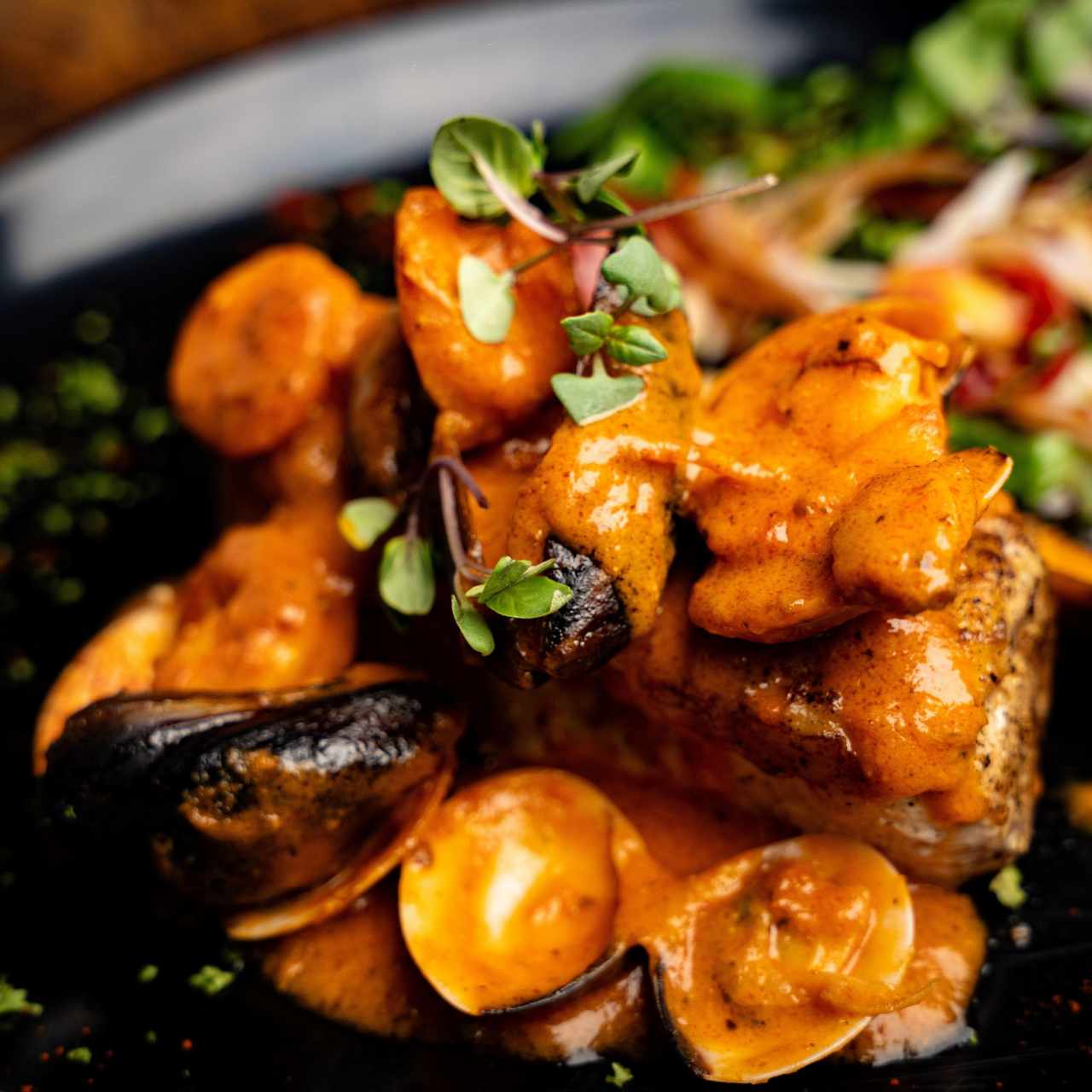 FILETE DE PESCADO A LO MACHO
